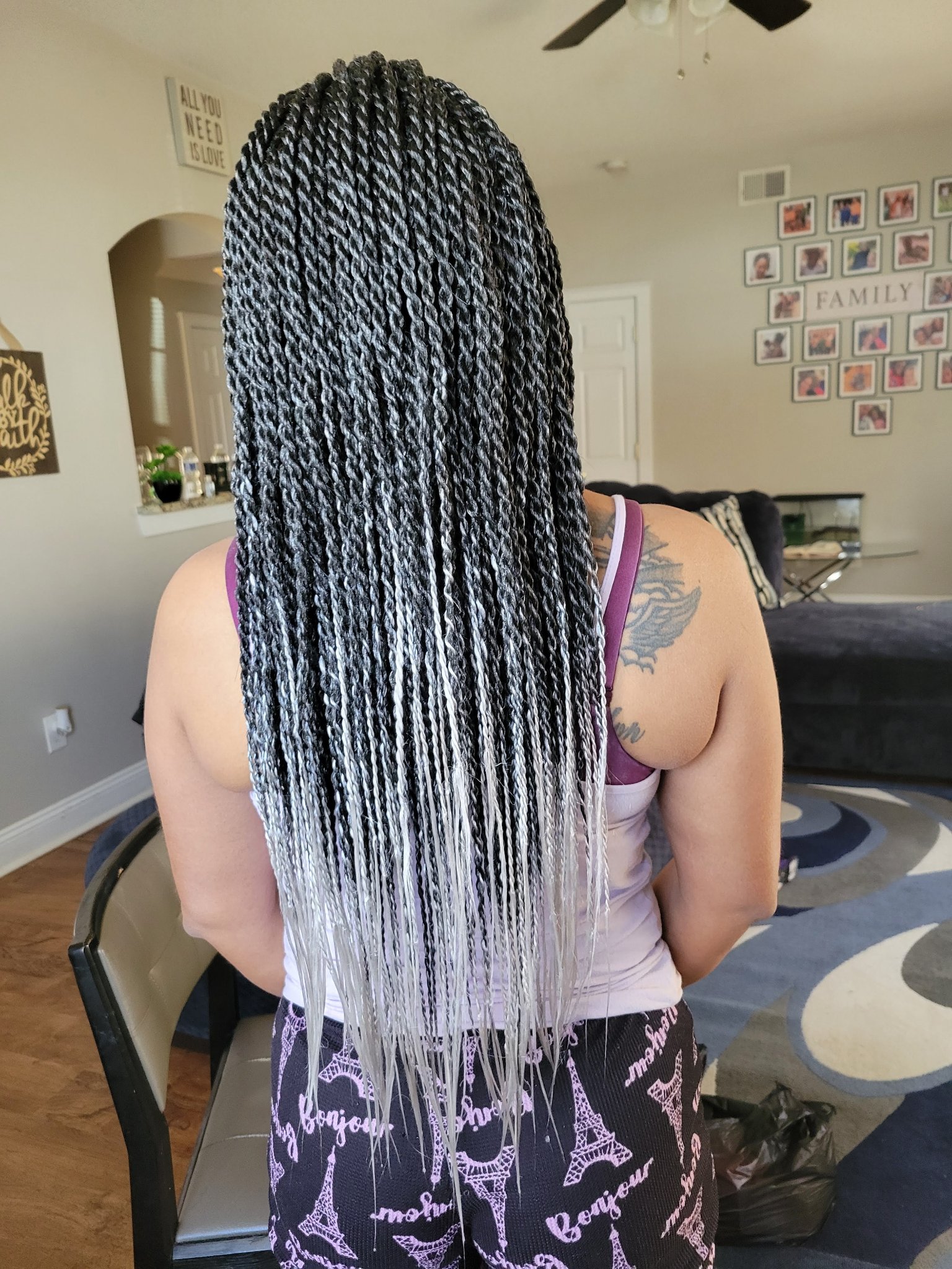 Braided hairstyle by Kristyna