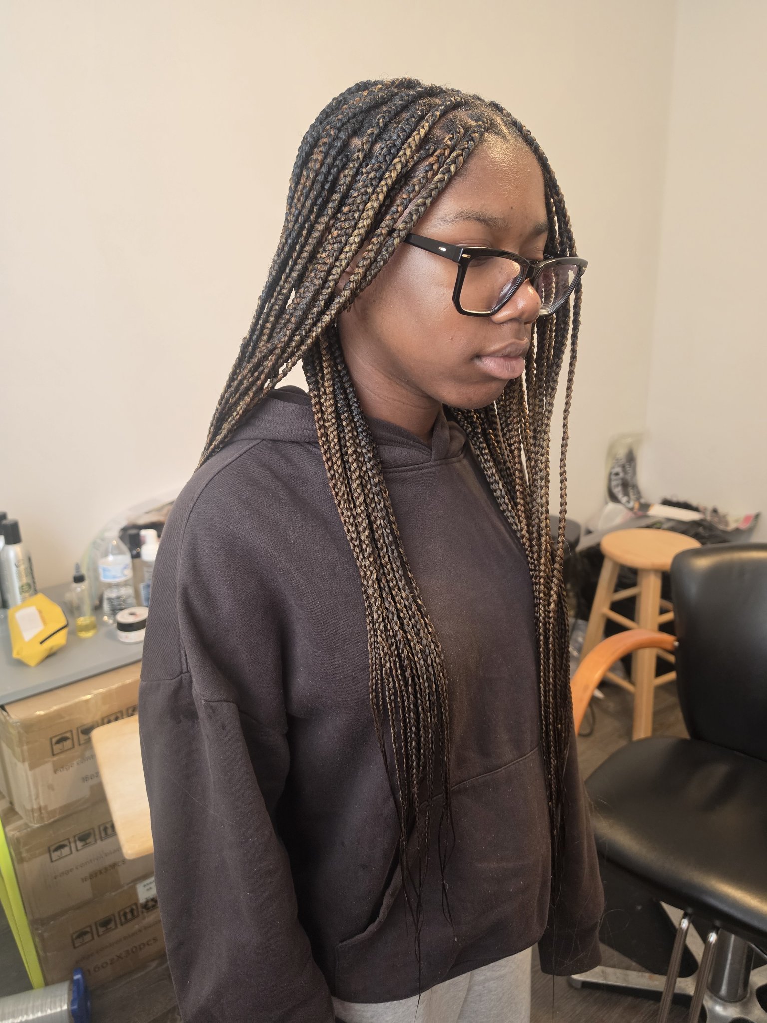 Braided hairstyle by Kristyna