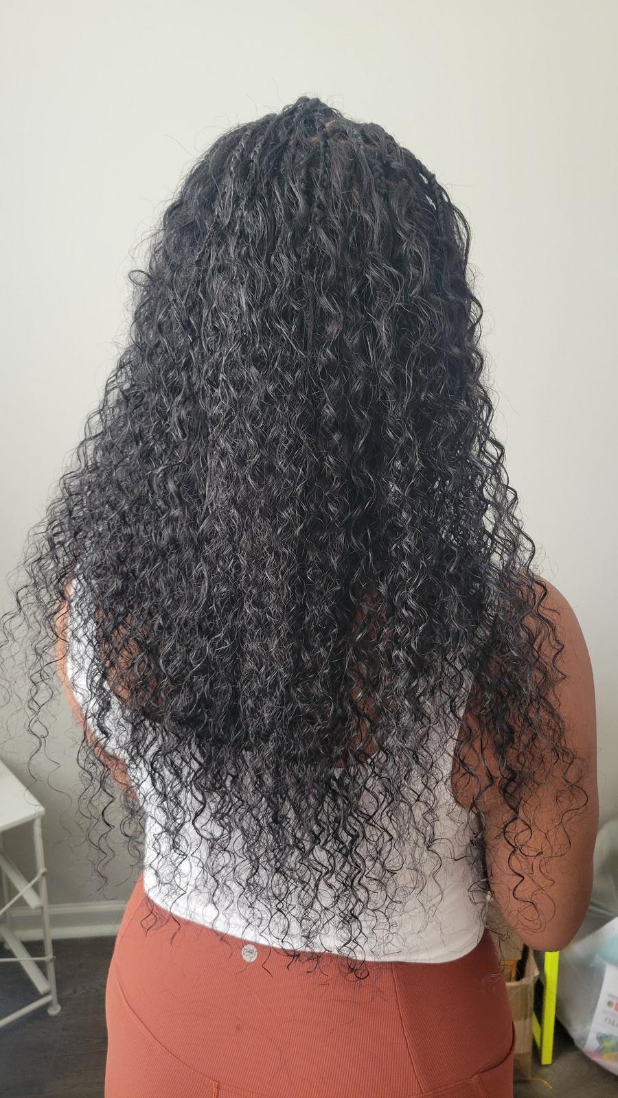 Braided hairstyle by Kristyna